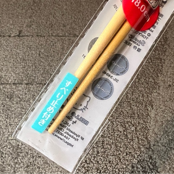 Hello Kitty Wooden Chopsticks Japan Exclusive Officially Licensed Sanrio Kawaii - Picture 7 of 11